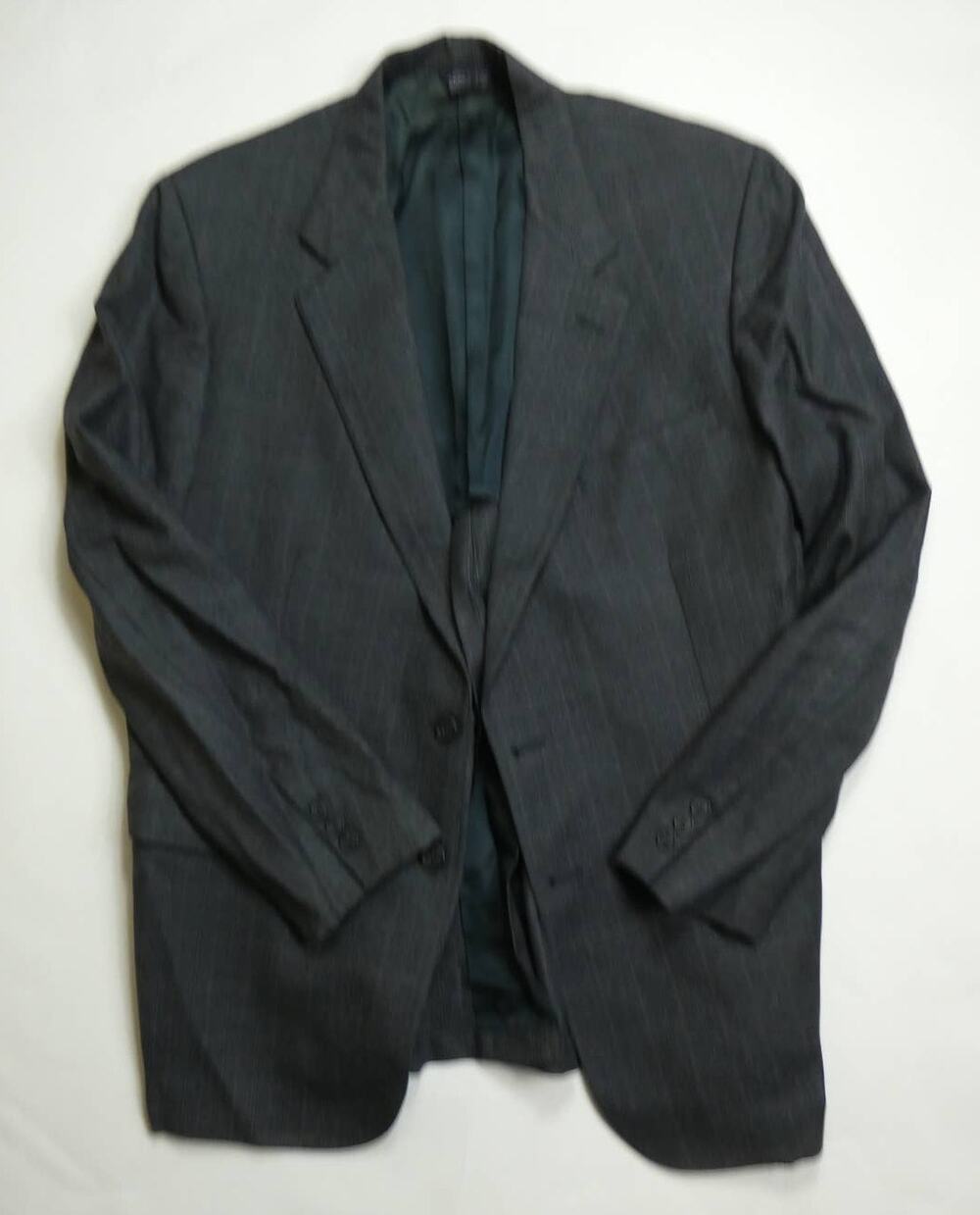 vintage 80s CRICKETEER sport coat, 42R, blue gray
